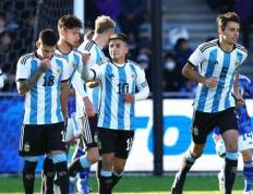 阿根廷队邀请赛迎战劲敌，目标只有险胜对手